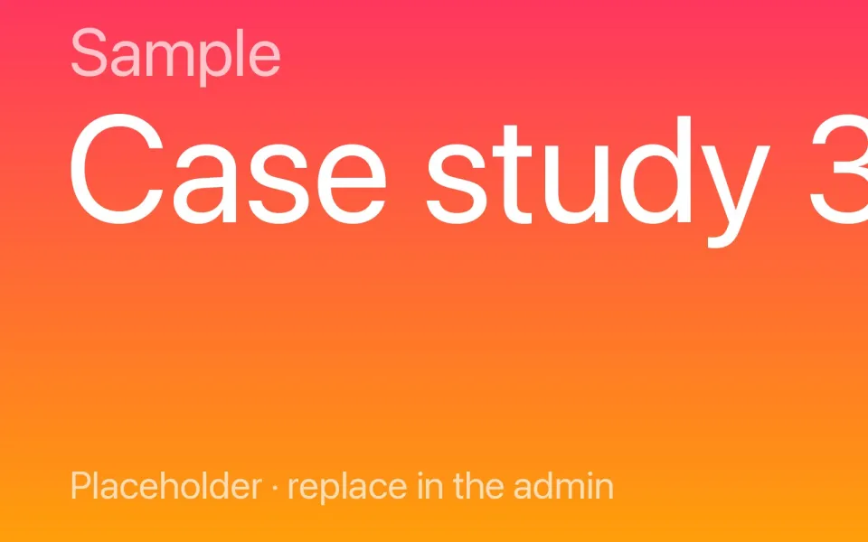 Sample: A homepage that took 9 seconds