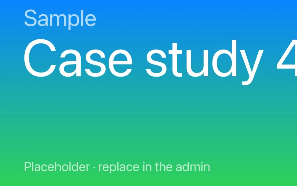 Sample: Leads sent to a dead webhook